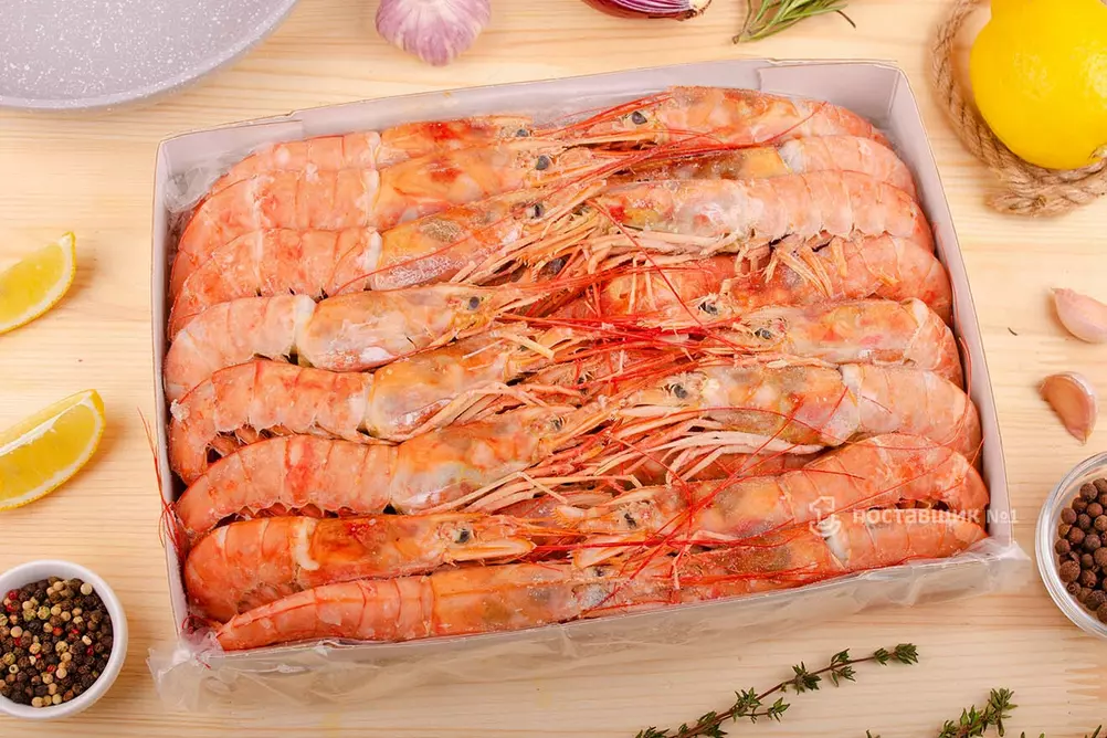 лангустины коробка 2 кг