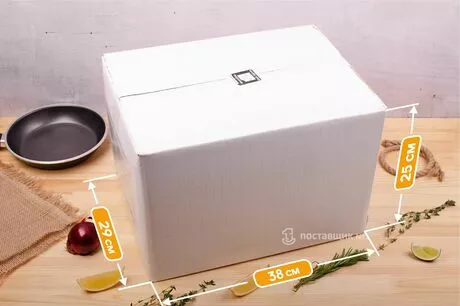 коробка креветок