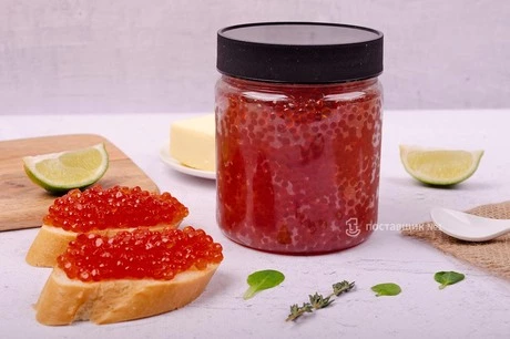 икра кижуча бутерброды