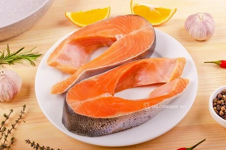 стейки форели