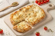 пицца римская груша с сыром с голубой плесенью