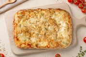 пицца груша с сыром горгонзолой